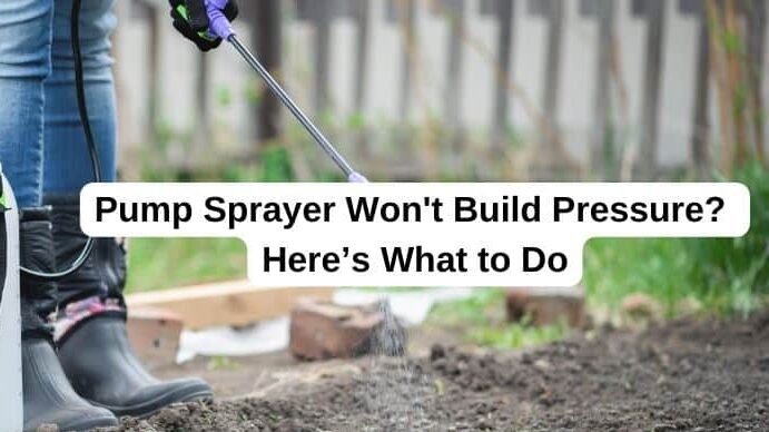 how to fix a hand pump sprayer